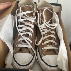 Converse High Top Sand Dune Chuck Taylor’s